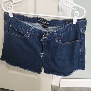 Lucky Brand Women's Dark Blue Jean Shorts